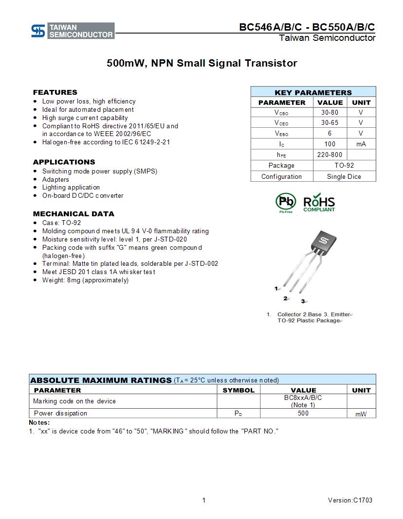Persamaan Transistor C 5198 / C5200, 2SC5200 Transistor PNP 230V 15A